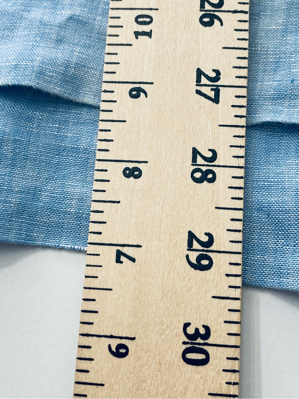 Poetry Blue Chambray 100% Linen Tunic Pullover Woman’s Sz 12 Roomy Stylish - Picture 4 of 6